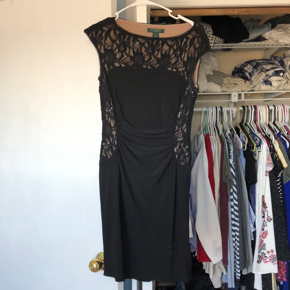 Ralph Lauren classy black dress